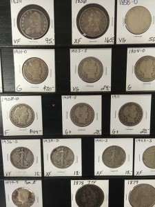 East Portland US Silver Coins