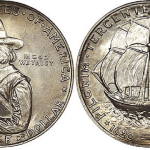 1920 Pilgrim Half Dollar Coin