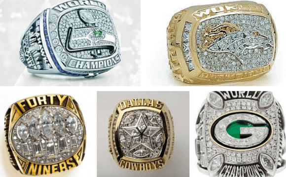 best nfl championship rings