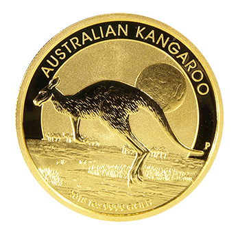 vene Sanctuary Styrke Gold Australian Kangaroo - Liberty Coin & Currency