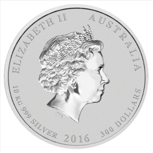 2016 10k Silver Coin