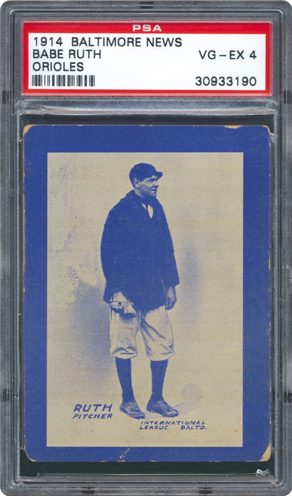 Babe Ruth baseball card